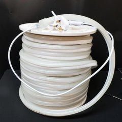 Cool White Neon Flex 14x25mm 220V 240V 120LEDs/m IP65 Waterproof with UK Plug