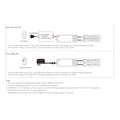 Skydance WT5: cct dimming wiring and notes — manufacturer manual