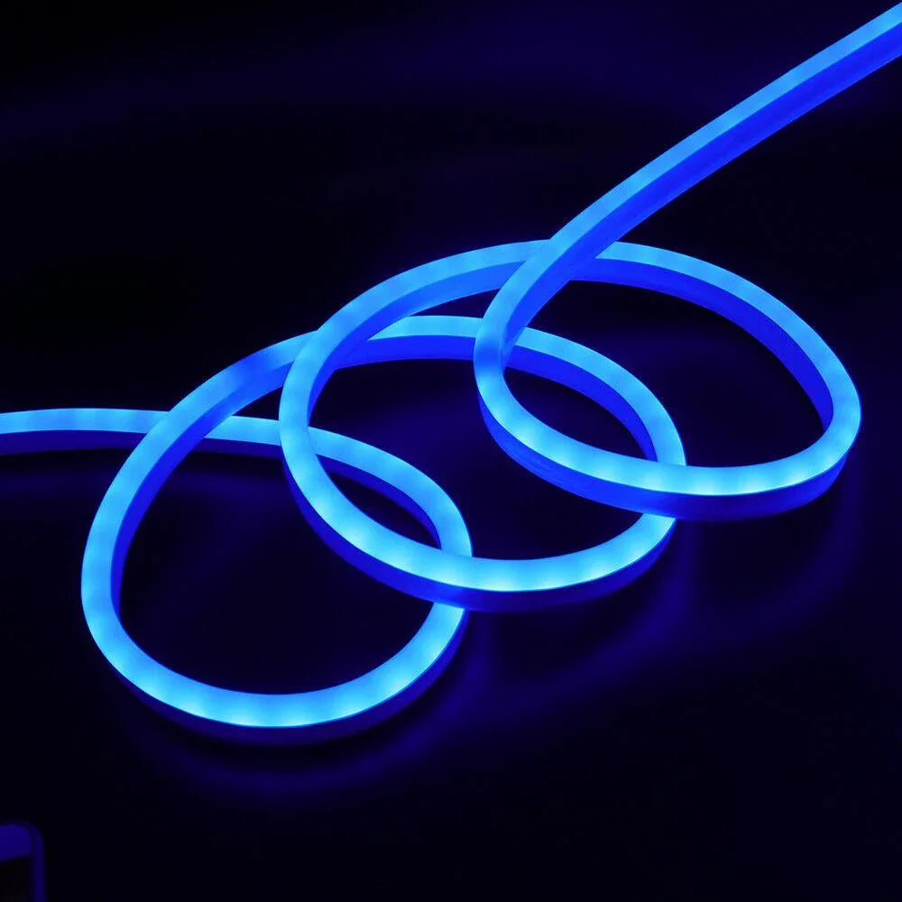RGB Neon Flex 220V 240V 12x22mm IP67 Waterproof with Remote Full Kit - ATOM LED