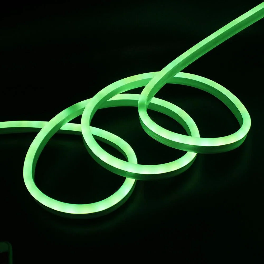 RGB Neon Flex 220V 240V 12x22mm IP67 Waterproof with Remote Full Kit - ATOM LED