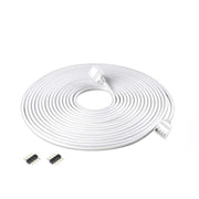 1 Metre DC 12V/24V RGB LED Strip Extension Cable LED Strip Connector 4 Pin Soldless Strip Jumper Cables Kit with Connector for 5050 3528 - ATOM LED