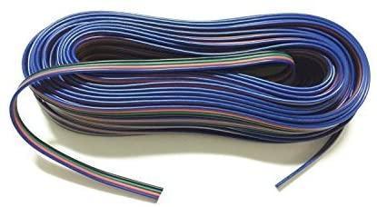 4 Pin RGB LED Strip Extension Wire Connector for RGB 5050 3528 - ATOM LED