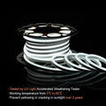 Cool White LED Neon Flex Wireless 8x16mm 120LEDs/m 220V 240V IP65 Waterproof with UK Plug - ATOM LED