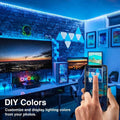 RGB LED Strip 12V WiFi Wireless Control IP65 Waterproof 300LEDs 5m Full Kit Work with Alexa and Google Home - ATOM LED