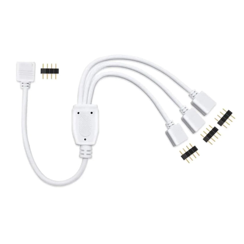 1 to 3 Ports Female/Male Connection Cable 4 Pin Splitter Cable - ATOM LED