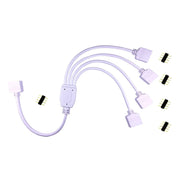 1 to 4 Ports Female/Male Connection Cable 4 Pin Splitter Cable - ATOM LED