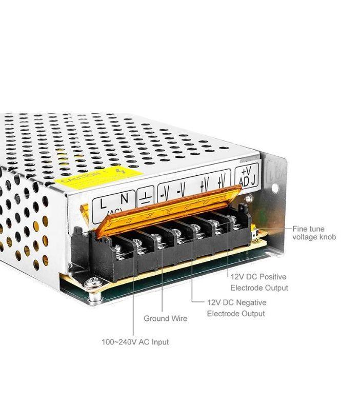 DC12V Switch LED Power Supply Transformer IP20 Non-Waterproof - ATOM LED