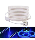 Blue Neon Flex Double Side 220V 240V 120LED/m 8x16mm IP67 Waterproof  Full Kit - ATOM LED