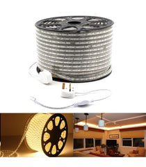 Warm White LED Strip Light 220V 240V 2835 IP67 Waterproof 120LED/m Full Kit - ATOM LED