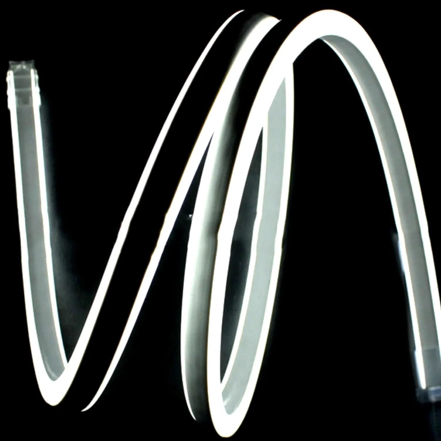 Cool White Neon Flex Double Side 220V 240V 120LED/m 8x16mm IP67 Waterproof Full Kit - ATOM LED