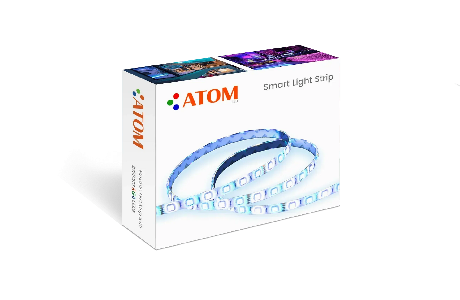 RGB LED Strip DC 12V 5m 5050 IP67 Waterproof 60LED/m For Outdoor Use - ATOM LED
