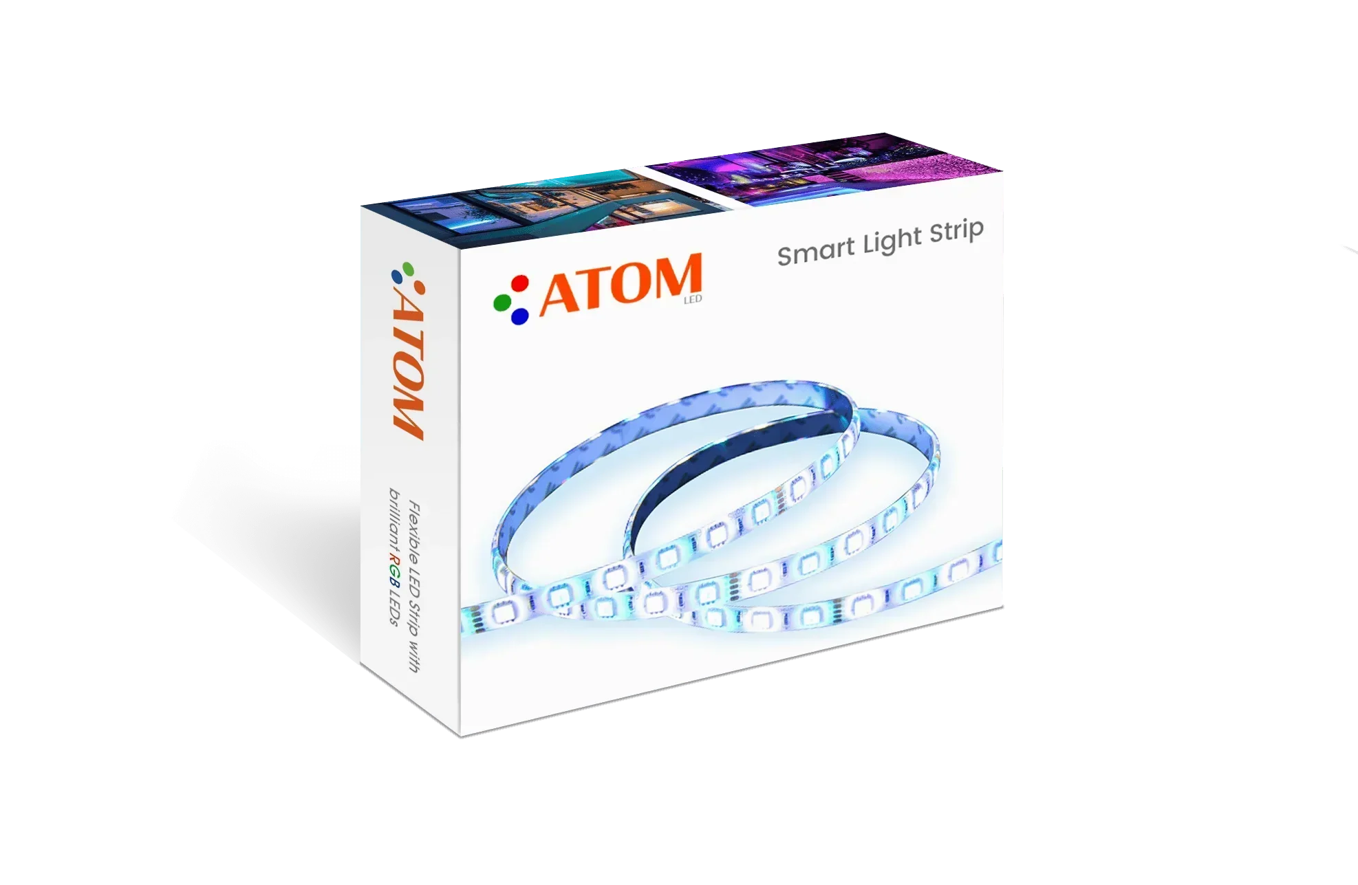 RGB LED Strip DC 12V 5m 5050 IP67 Waterproof 60LED/m For Outdoor Use - ATOM LED