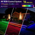 RGB LED Strip 220V 240V 60LEDs/m WiFi Tuya APP LED controller with 24key Remote - ATOM LED