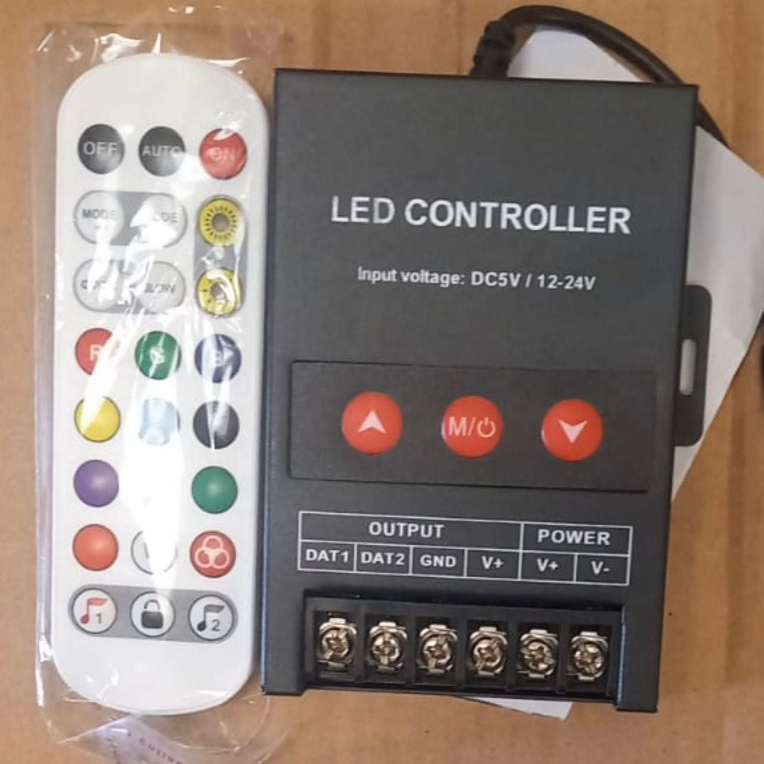 RGB Strip Light & Neon Flex WIFI Controller with Remote DC 5V-24V with Tuya App - ATOM LED