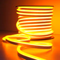 Golden LED Neon Flex 8x16mm 120LEDs/m AC 220 240V IP67 Waterproof with UK Plug - ATOM LED