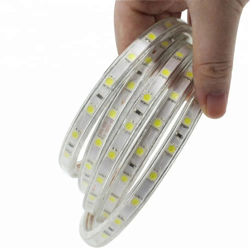 Cool White LED Strip Light 220V 240V 2835 IP67 Waterproof 120LED/m Full Kit - ATOM LED