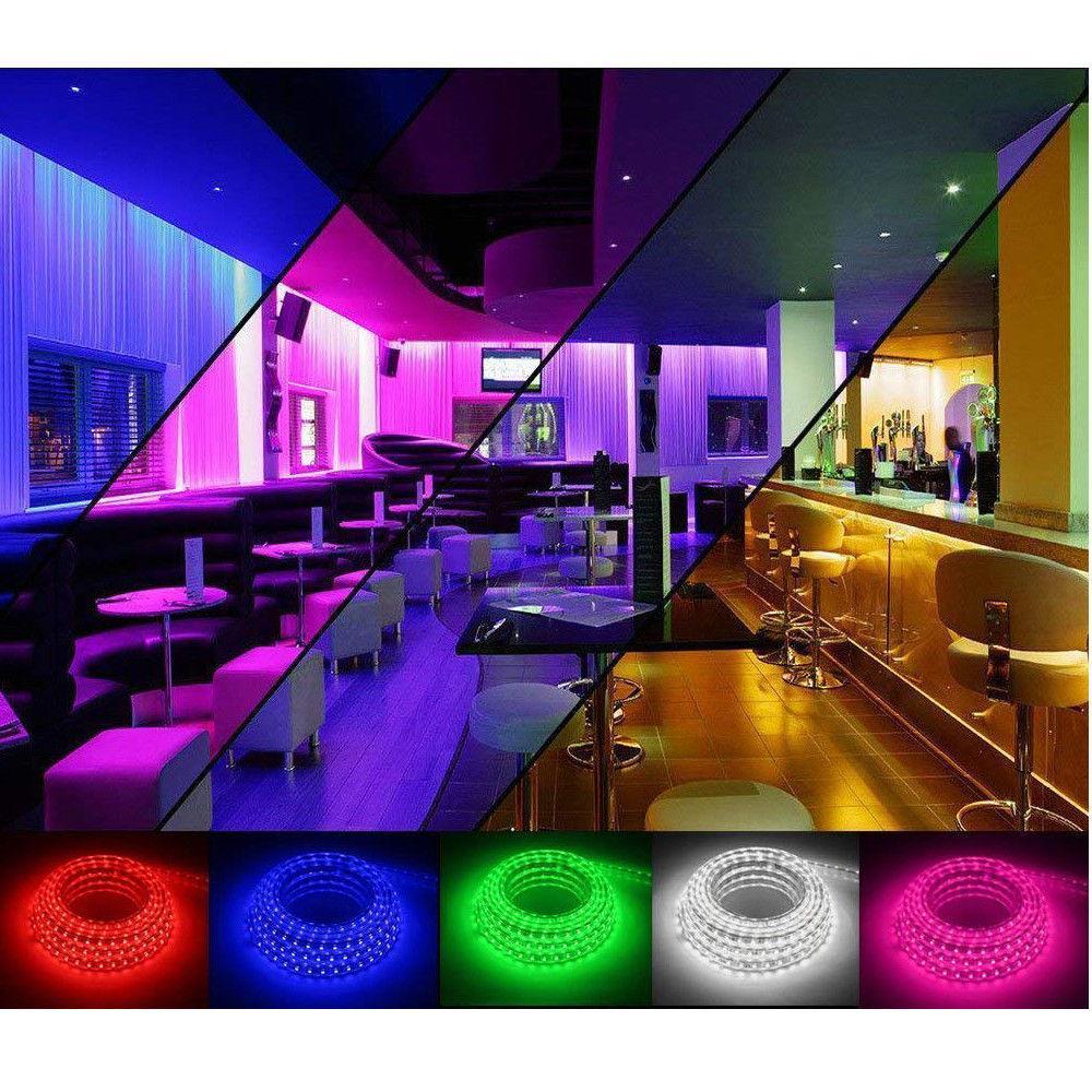 RGB LED Strip Light 220V 240V 120 LEDs/m IP67 Waterproof Full Kit - ATOM LED
