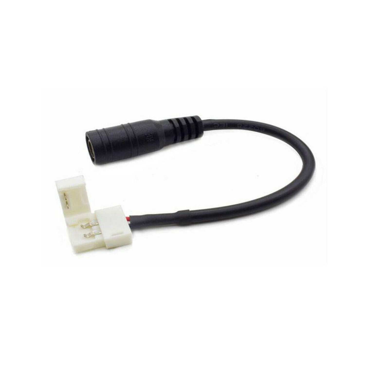 LED Strip Accessories 5pcs 2Pin Clip to DC Female Jack 10mm - ATOM LED