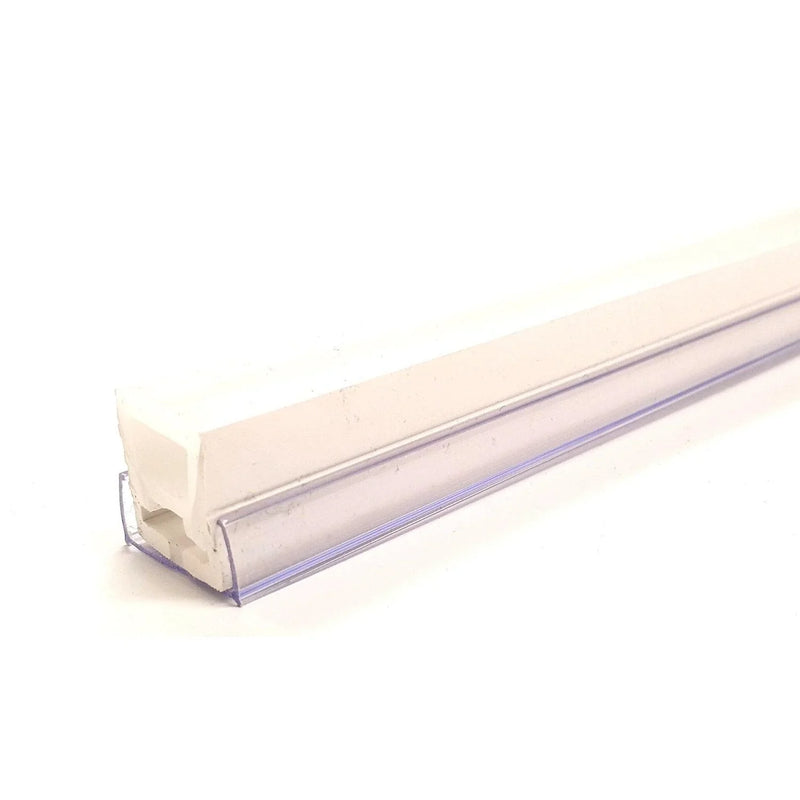 LED Neon Flex Clear PVC Channel Mounting Track Profile 16x16mm Neon Flex 1 Metre - ATOM LED