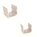 LED Neon Flex Light Connecting 16x16mm Aluminium Mounting Clip - ATOM LED