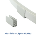 Cool White LED Neon Flex AC 220V 240V 8x16mm 120LEDs/m IP65 Waterproof with UK Plug - ATOM LED