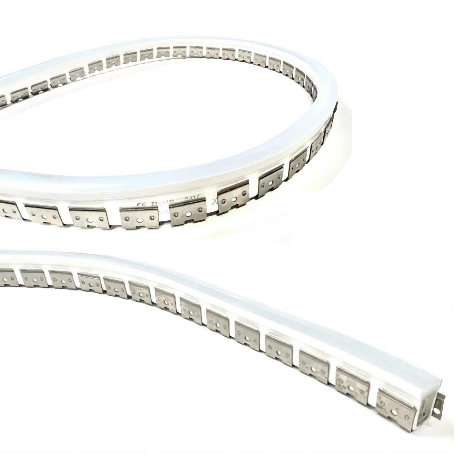 LED Neon Flex Bendable Aluminium Channel Mounting Track for 8x16mm Neon Flex 1 Metre - ATOM LED