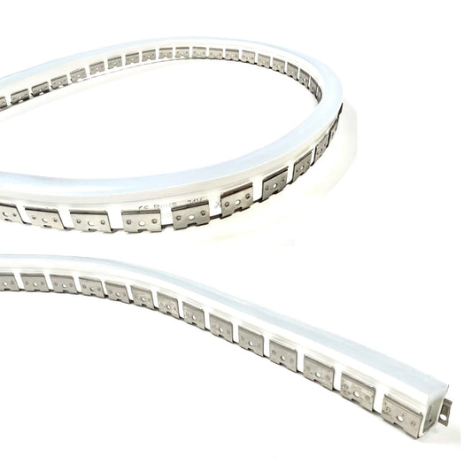 LED Neon Flex Bendable Aluminium Channel Mounting Track for 8x16mm Neon Flex 1 Metre