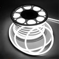 LED Neon Flex Cool White 8x16mm 120LEDs/m 220V 240V IP67 Waterproof with UK Plug - ATOM LED