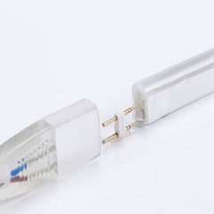 Ice Blue Neon Flex 220V 240V 8x16mm 120LEDs/m IP67 Waterproof with UK Plug - ATOM LED