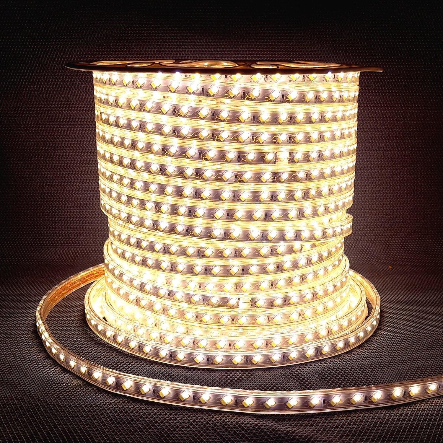 LED Strip Light 220V 240V 5730 Tricolour Warm White, Natural White, Cool White IP67 Waterproof 120LED/m - ATOM LED