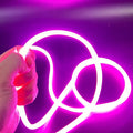 COB LED Strip Light Pink Neon Flex 220V 240V 288 LEDs/m IP65 with UK Plug - ATOM LED