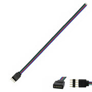 4 Pin RGB LED Strip & Neon Flex Connector 12V/ 24V with 0.5m Extension Cable - ATOM LED