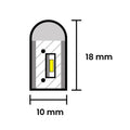 RGB LED Neon Flex Light Dimmable IP67 Waterproof 220V 240V 10x18mm with Remote - ATOM LED