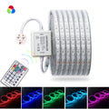 RGB LED Strip 220V 240V 60LEDs/m IP67 Waterproof For Indoor Outdoor Use - ATOM LED