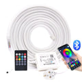 RGB LED Neon Flex 220V 240V 14x25mm Dimmable IP67 Waterproof with Bluetooth Controller & Remote - ATOM LED