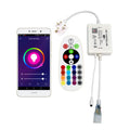 RGB LED Strip 220V 240V 60LEDs/m WiFi Tuya APP LED controller with 24key Remote - ATOM LED