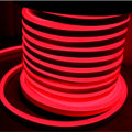 Red LED Neon Flex 8x16mm 120LEDs/m AC 220 240V IP67 Waterproof with UK Plug - ATOM LED