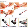 12V 2Pin LED Strip 2/3/4 Way Connector For Power Distribution Single Colour LED - ATOM LED