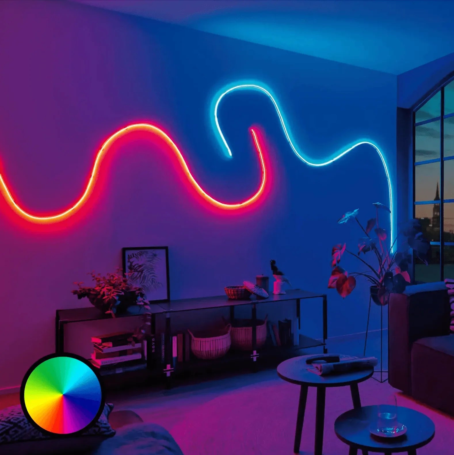 RGB Neon Flex 220V 240V 12x22mm IP67 Waterproof with Remote Full Kit - ATOM LED