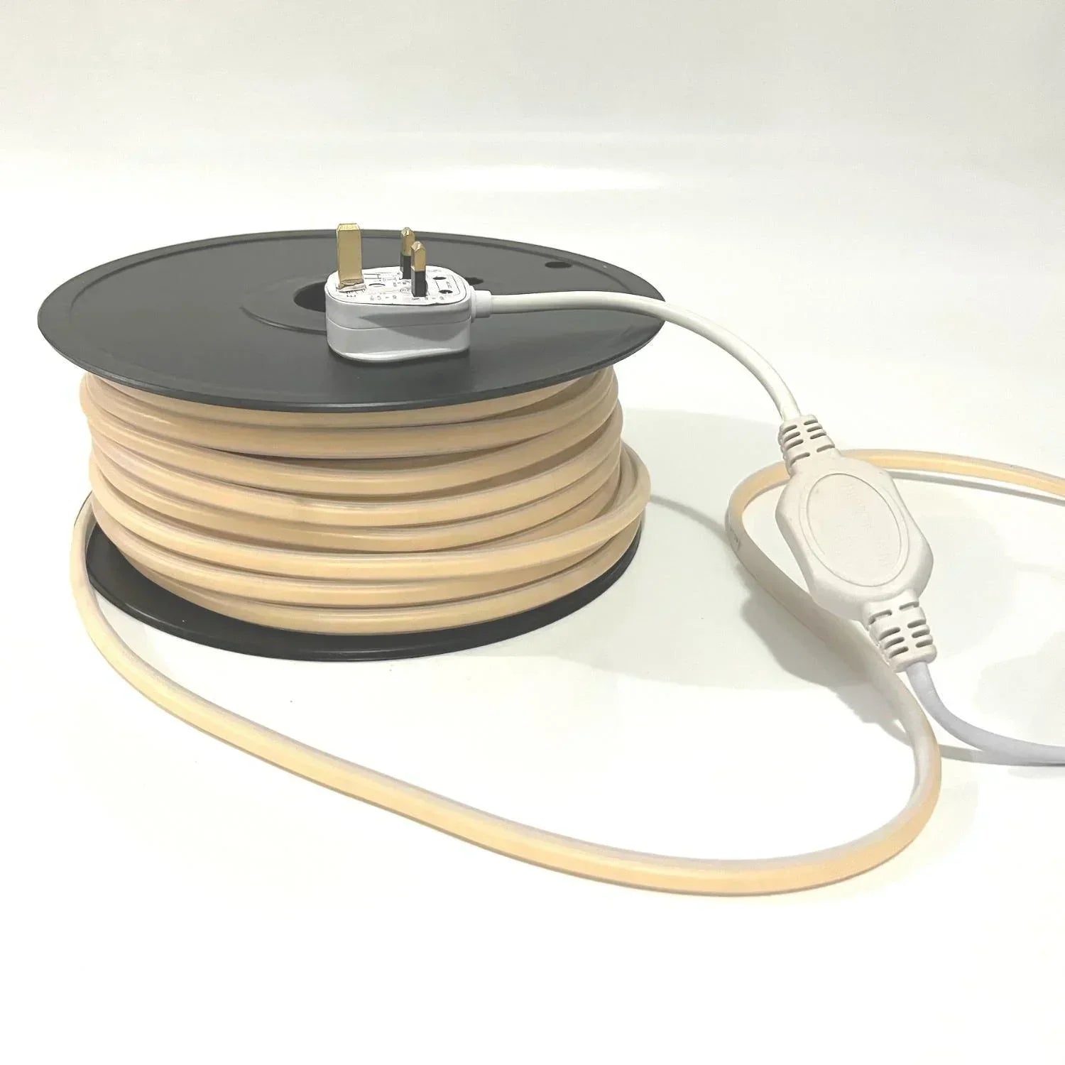 COB LED Strip 220V 240V Warm White 3000K 288 LEDs/m IP65 with UK Plug - ATOM LED
