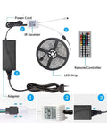 RGB LED Strip 12V SMD5050 IP20 Non-Waterproof 60LED/m 5 metre 300 LED Full Kit - ATOM LED