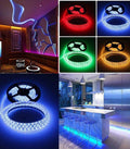SMD5050 WiFi Wireless Control RGB LED Strip 12V IP65 Waterproof 150LED 5m Full Kit Compatible with Alexa and Google Home - ATOM LED