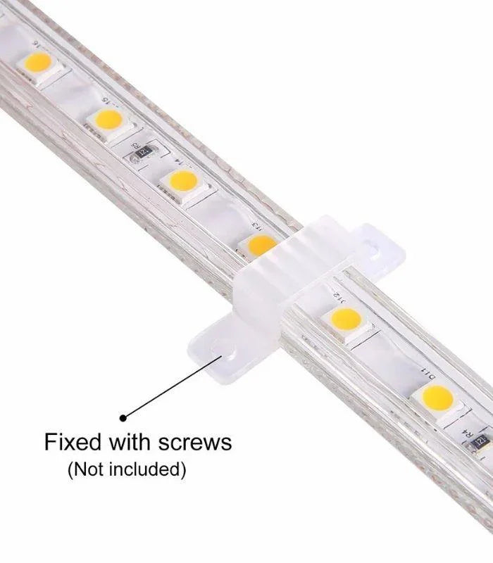 Warm White LED Strip Light 220V 240V 2835 IP67 Waterproof 120LED/m Full Kit - ATOM LED