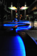 Blue LED Neon Flex AC 220V 240V 8x16mm 120LEDs/m IP65 Waterproof with UK Plug - ATOM LED