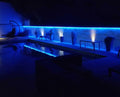 Blue LED Neon Flex AC 220V 240V 8x16mm 120LEDs/m IP65 Waterproof with UK Plug - ATOM LED