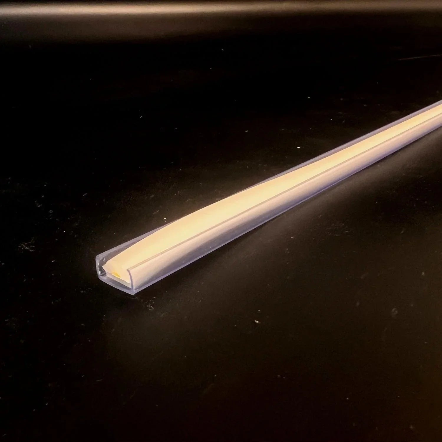 COB LED Strip Clear PVC Plastic Profile 1 Metre - ATOM LED