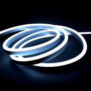 Cool White LED Neon Flex 24V DC Wireless 8x16mm 120LEDs/m IP65 Waterproof - ATOM LED