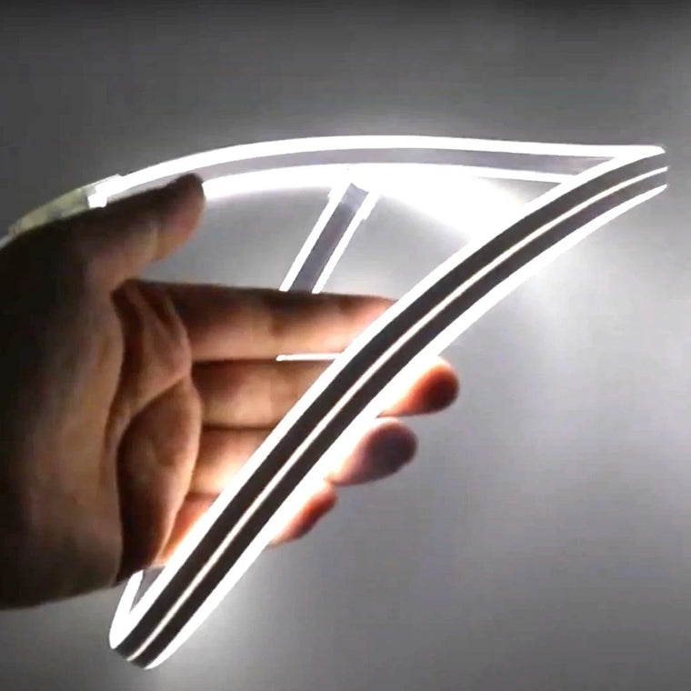 Cool White Neon Flex Double Side 220V 240V 120LED/m 8x16mm IP67 Waterproof Full Kit - ATOM LED
