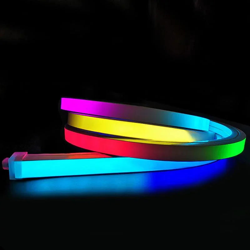 Digital Pixel RGB Neon Flex Light 24V 16x16mm IP65 Waterproof WS2811 - ATOM LED
