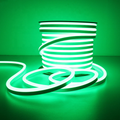 Green LED Neon Flex 8x16mm 120LEDs/m AC 220 240V IP67 Waterproof with UK Plug - ATOM LED